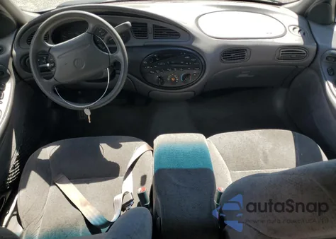 1997 Mercury Sable Gs from USA, damaged, VIN 1MELM55U3VG621580